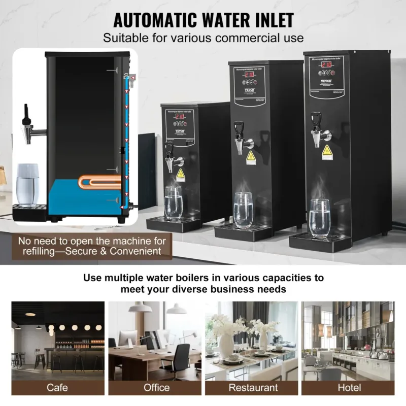 Kuumaveeboiler 1500 W, 50 L