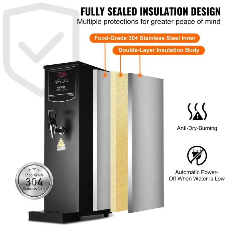 Kuumaveeboiler 20 L, 1500 W
