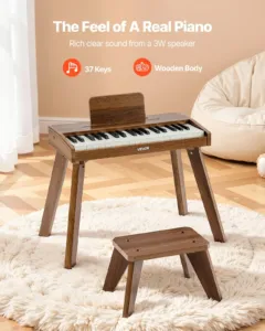 Laste klaveriklaviatuur, 660 x 405 x 550 mm, 7,31 kg — pilt 2