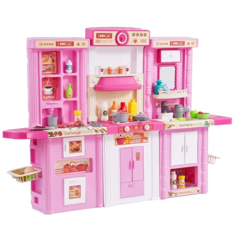 Laste köögimängukomplekt, 7,62 cm, 74 tk