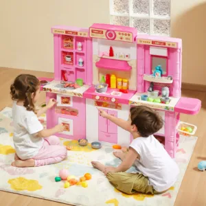 Laste köögimängukomplekt, 7,62 cm, 74 tk — pilt 8