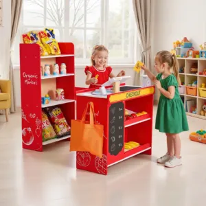 Laste toidupoe mängukomplekt, 72 x 90 x 89 cm, 12,2 kg — pilt 8