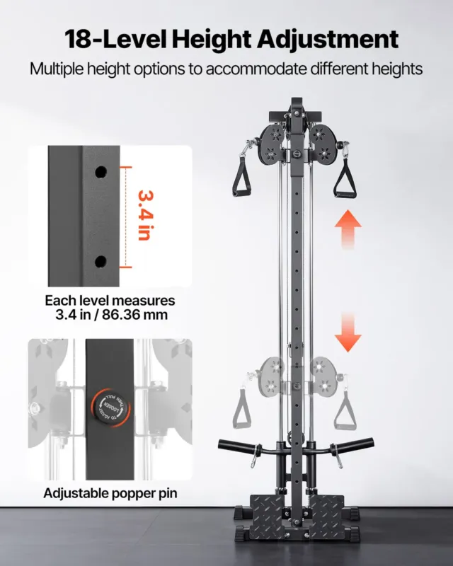 LAT pull down masin, 7,62 cm, 227 kg
