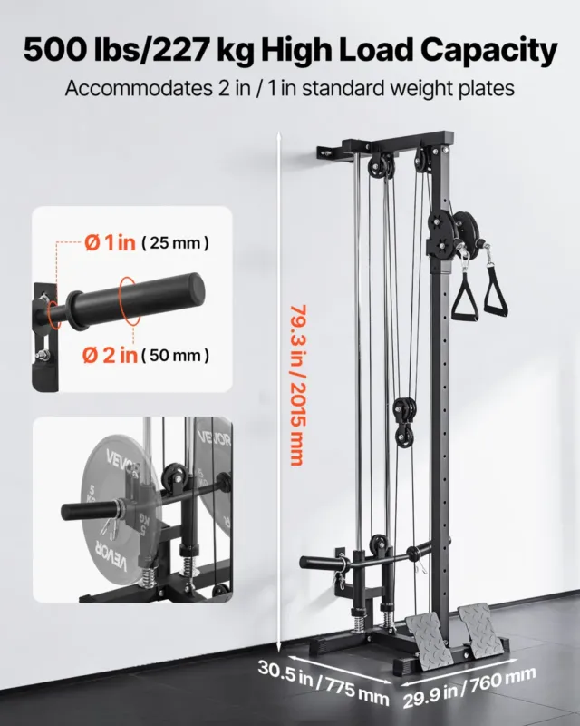 LAT pull down masin, 7,62 cm, 227 kg