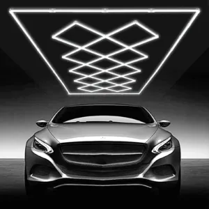 LED garaaživalgustid 88000LM, 4840 x 2433 x 42 mm, 8 kg — pilt 8