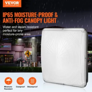 LED varikatusevalgusti, 150 W, 315 mm — pilt 2