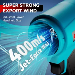 Lehepuhur, 4000 W, 2 akut ja laadija — pilt 2