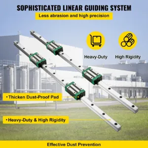 Lineaarne juhtrööbas 2 tk HGR20-1700mm lineaarne liugrööbas koos 1 tk — pilt 4