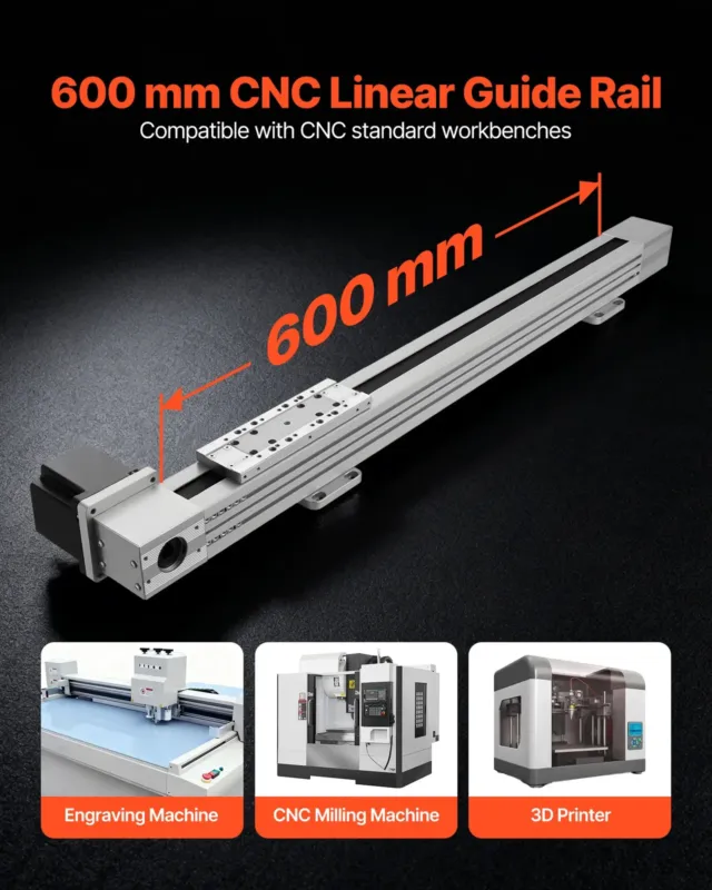 Lineaarne juhtrööp, 600 mm, 40 kg