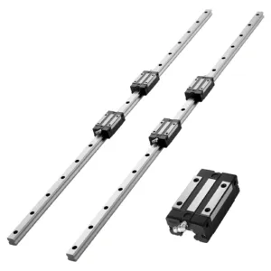 Lineaarrööpa juhikukomplekt, 2 tk, 1000 mm — pilt 1