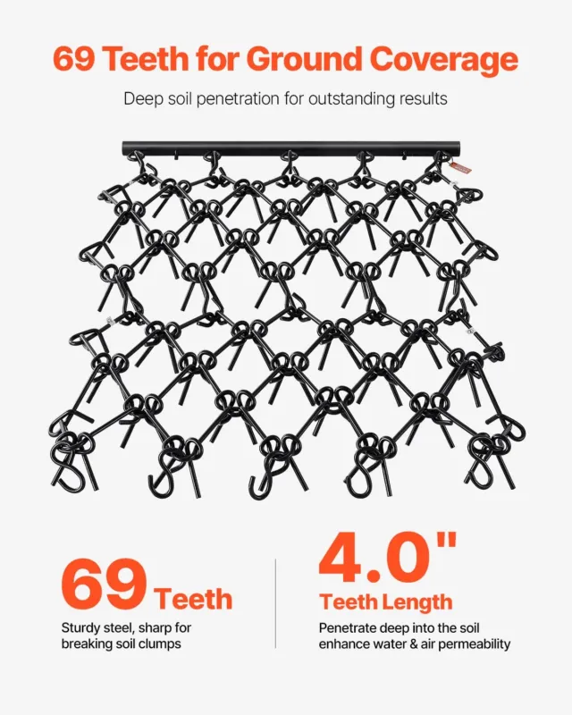 Lohistatav äke, 1,22 x 1,22 m, 15,0 cm