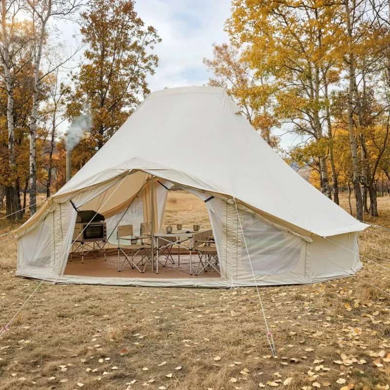 Lõuendikell, 6 x 4 x 3,1 m, 2 uksega