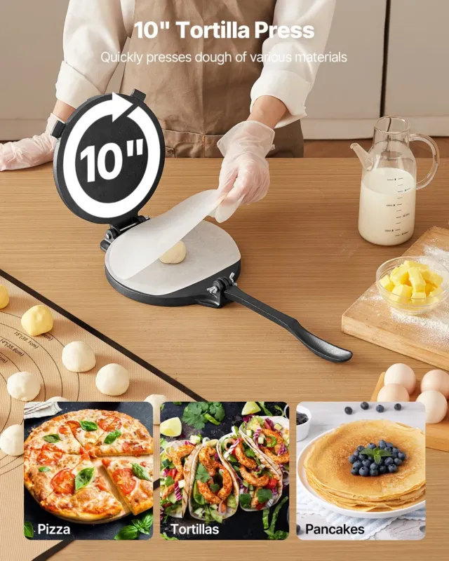 Malmist tortillapress 25 cm
