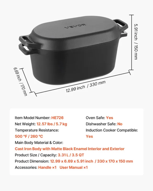 Malmpott 3,3 L
