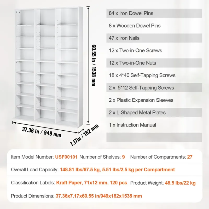 Meediakapp, 22 kg, 71 x 12 mm