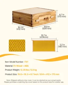 Mesitaru keskmise suurusega karbi stardikomplekt, 10 raamile, 1,88 cm — pilt 7