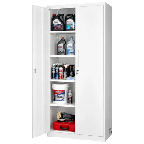 Metallist hoiukapp, 175 cm, 5 tasandit
