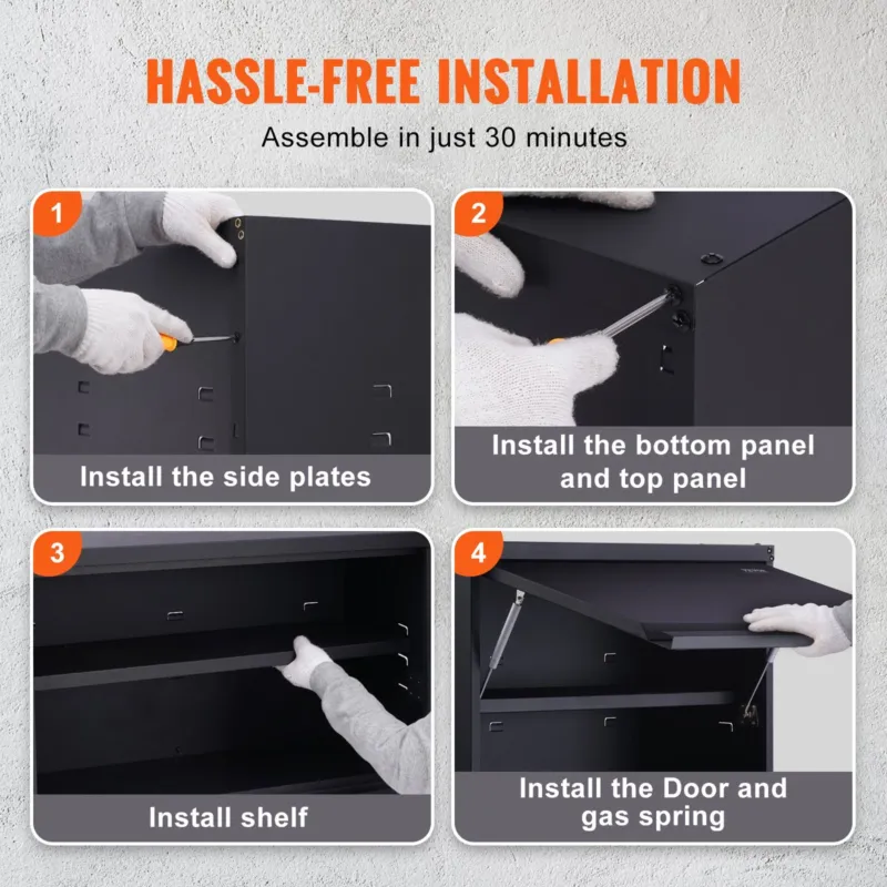 Metallist hoiukapp, 54,4 kg, 50,8 cm