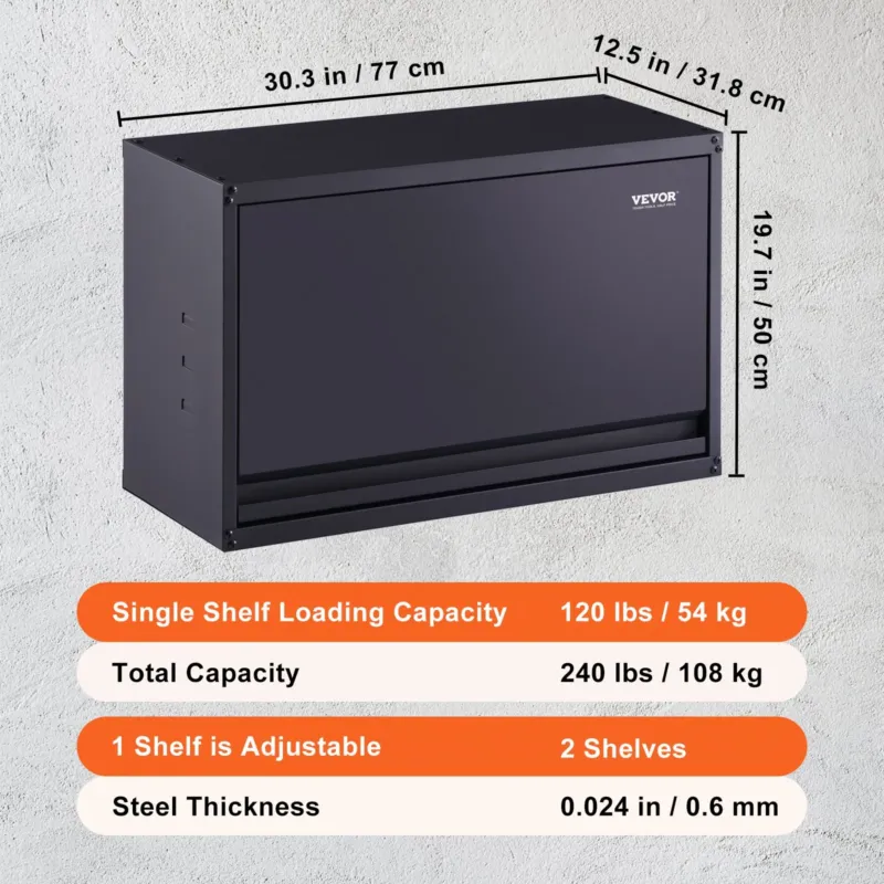 Metallist hoiukapp, 54,4 kg, 50,8 cm