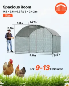 Metallist kanakuudi, 2,99 x 1,98 x 1,98 m, 2,54 cm — pilt 2