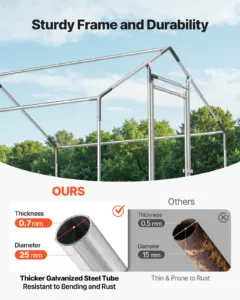 Metallist kanakuudi, 2 x 2 x 2 m, 2,54 cm — pilt 3