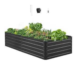 Metallist kõrgpeenar, 2,04 x 0,91 x 0,46 m, 0,4 mm — pilt 1
