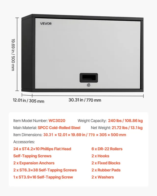 Metallist seinakapp, 77 W, 108,9 kg