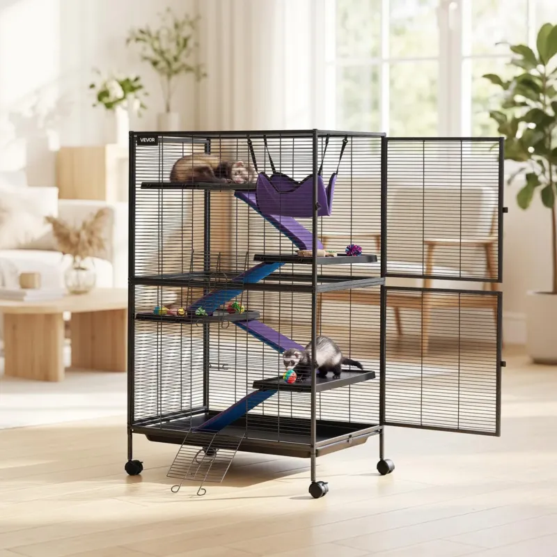 Metallist väikeloomade puur 127 cm