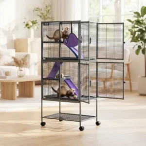 Metallist väikeloomade puur 138 cm — pilt 8