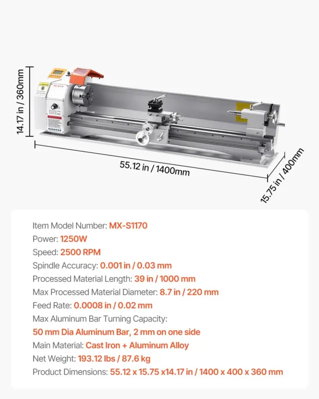 Metallitreipink, 220 x 1000 mm, 1250 W
