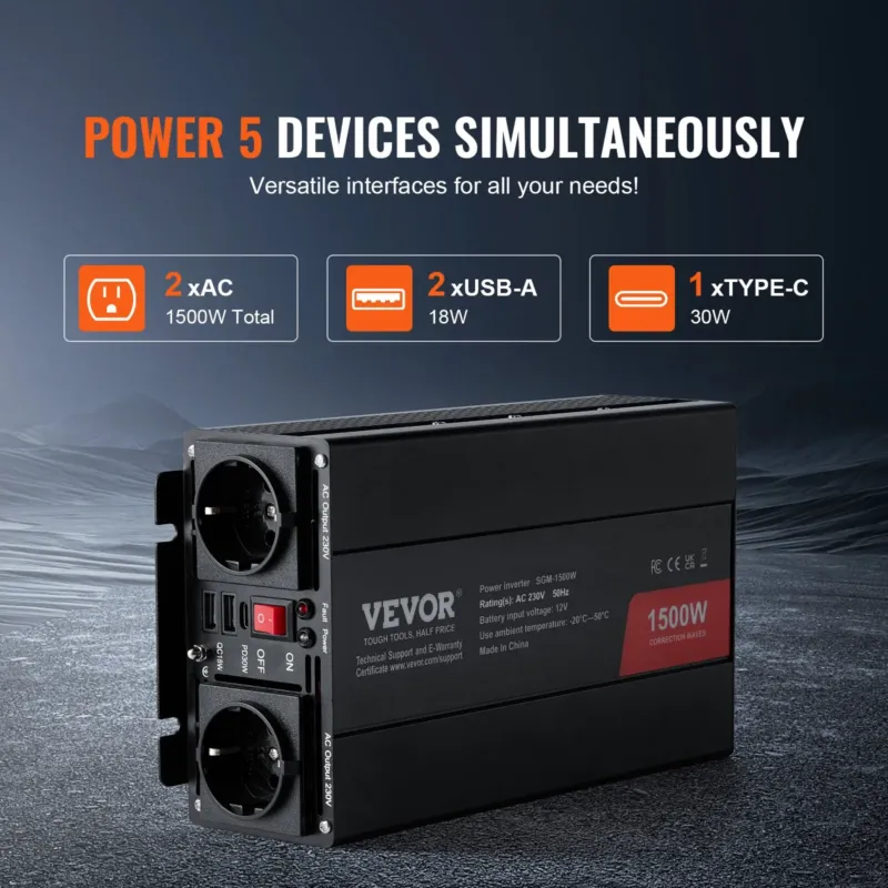 modifitseeritud siinuslaine inverter