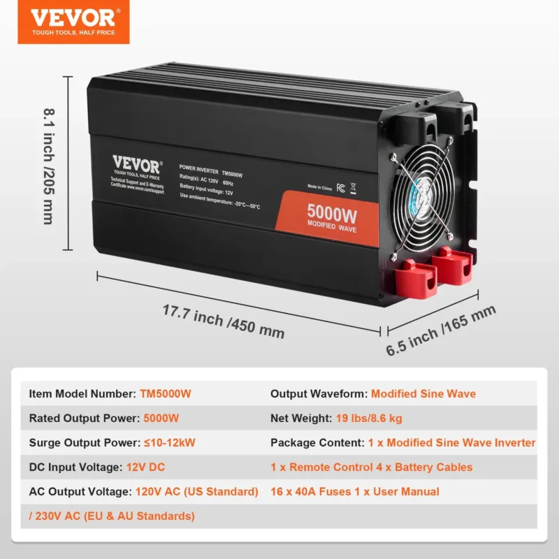 modifitseeritud siinuslaine inverter