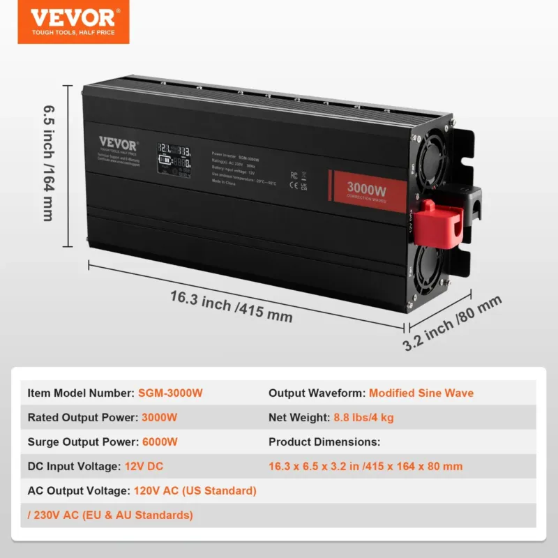 Modifitseeritud siinuslaine inverter