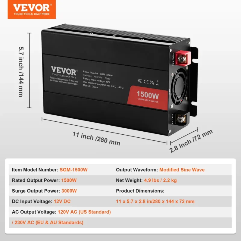 modifitseeritud siinuslaine inverter