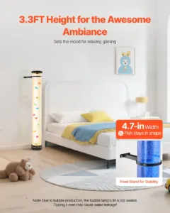 Mullitoruga lamp 16 värvi 1 m sensoorne akvaariumilamp rahustavaks — pilt 4