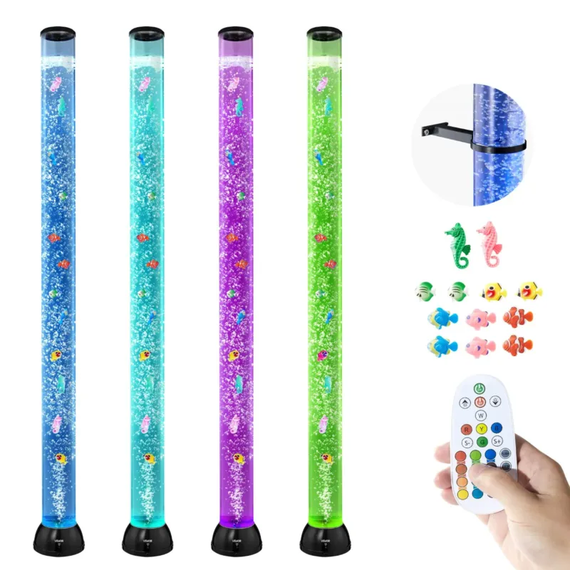 Mullitoruga lamp 16 värvi 150 cm sensoorne akvaariumilamp rahustavaks
