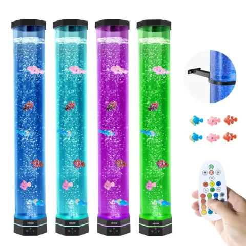 Mullitoruga lamp 16 värvi 80 cm sensoorne akvaariumilamp rahustavaks