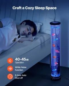 Mullitoruga lamp 16 värvi 80 cm sensoorne akvaariumilamp rahustavaks — pilt 5