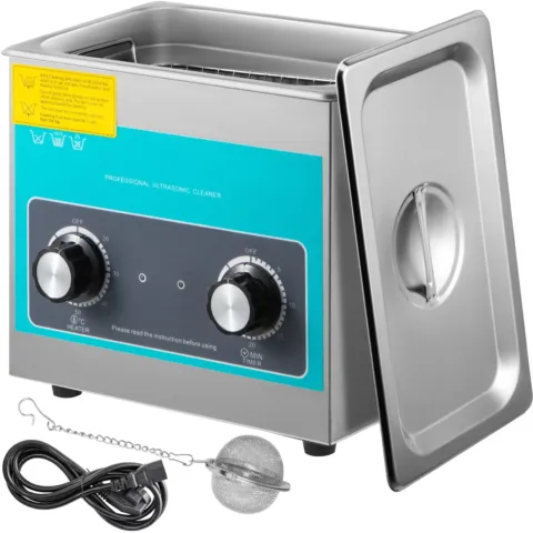 Nupuga ultraheli puhastusvahend 3L 40kHz ultraheli puhastusmasin nupuga juhitav, 3 L
