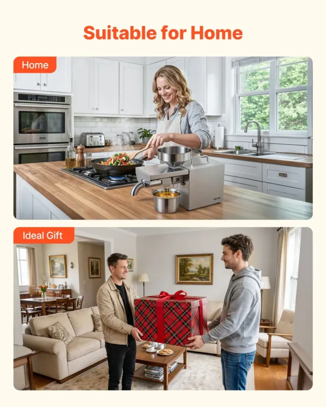 Õlipress 3,75 kg/h, 700 W