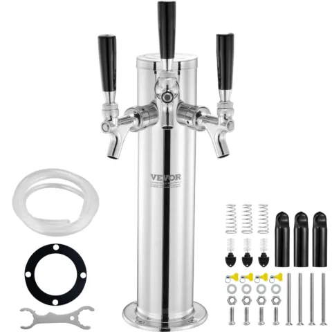 Õllekraani komplekt kegeraatorile, 8 mm, 3 tk