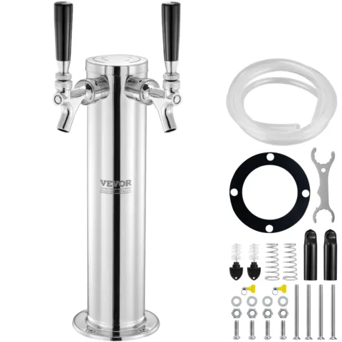 Õllekraani komplekt kegeraatorile, 8 mm, 2 tk