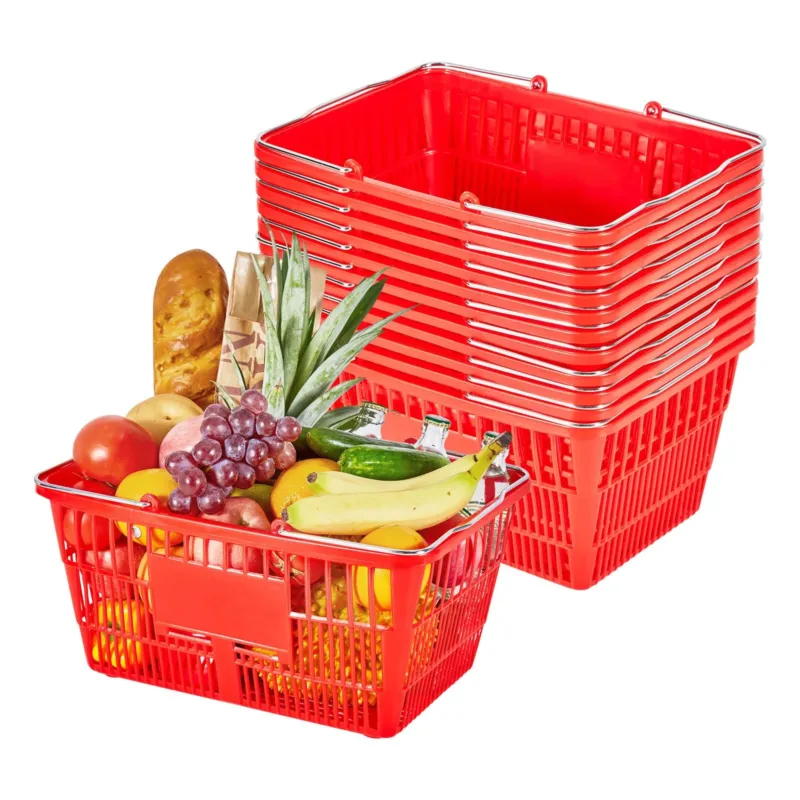 Ostukorvid, 12 tk, 21 L