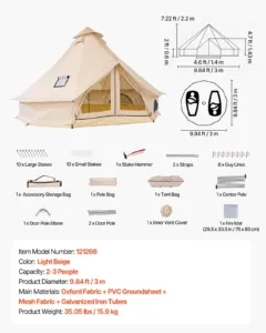Oxfordi kelluketelk, 3 m, 15,9 kg — pilt 7
