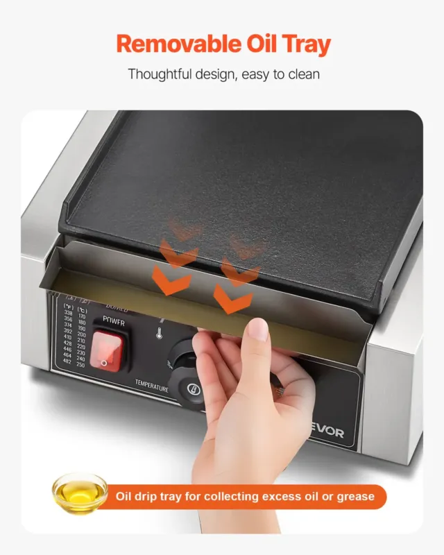 Paninigrill 1800 W, 22 x 23 cm
