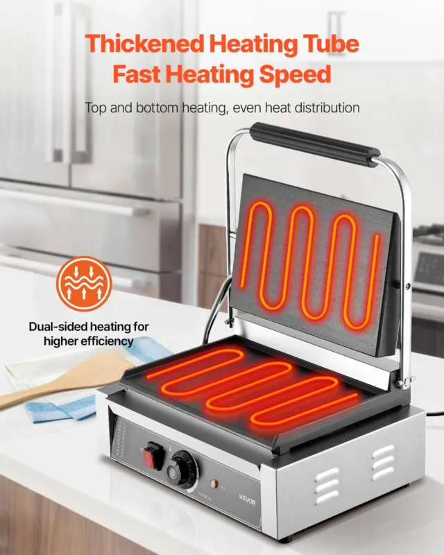 Paninigrill 2200 W, 34 x 23 cm
