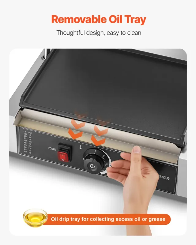 Paninigrill 2200 W, 34 x 23 cm
