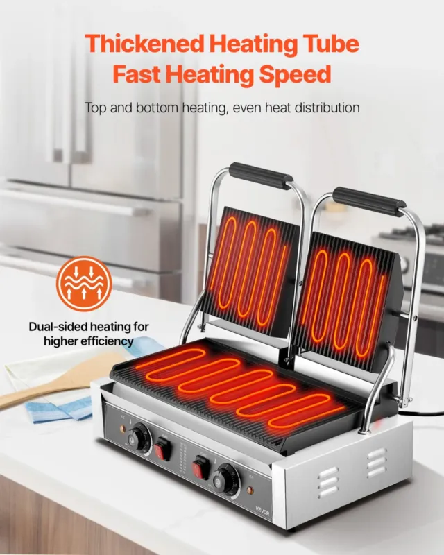 Paninigrill 3600 W, 48 x 23 cm