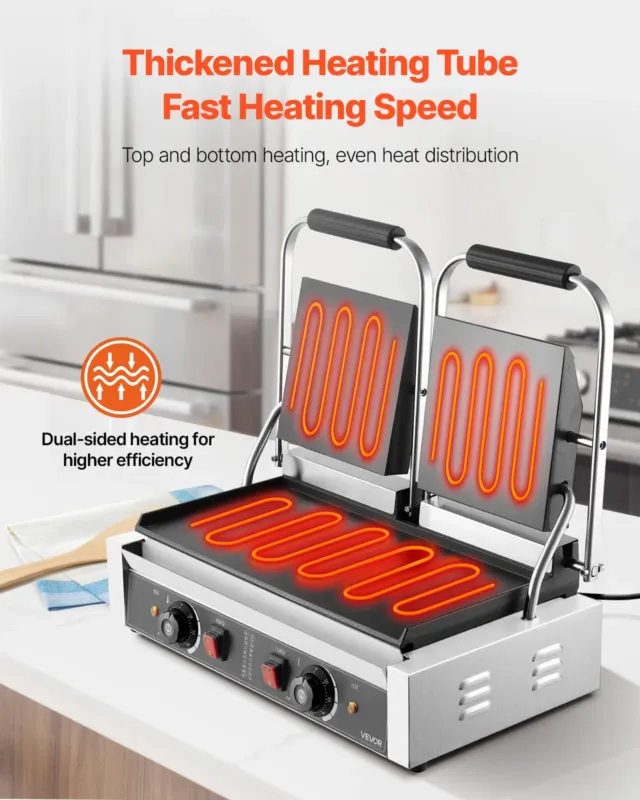 Paninigrill 3600 W, 48 x 23 cm, täiskorter