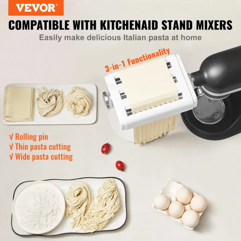 Pastarulli komplekt KitchenAid köögimasinale, 3 osa
